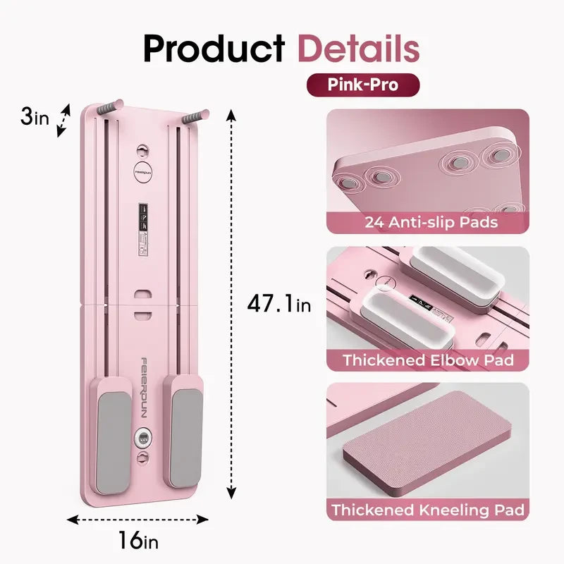 Compact Foldable Pilates Board
